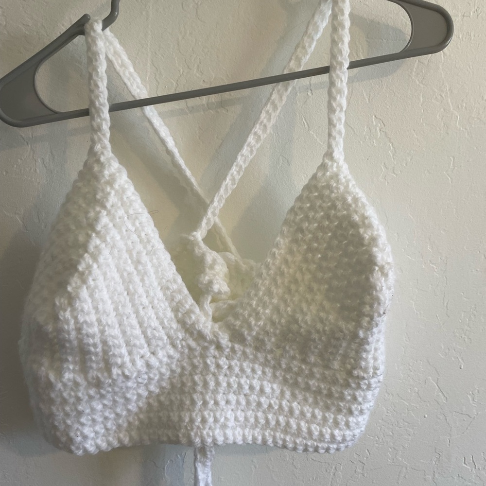 Crochet crop top